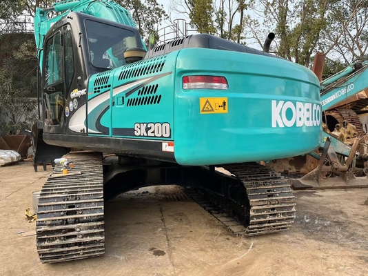Excavateur Kobelco SK210LC d'occasion avec pompe hydraulique Liyuan et peinture originale au Japon