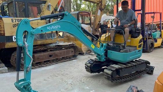 Excavateur Kubota U-15 avec peinture originale et pompe hydraulique Liyuan du Japon