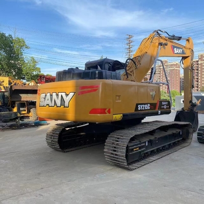 Excavateur Sany de 20 tonnes SY215C avec peinture originale et cylindre hydraulique Liyuan