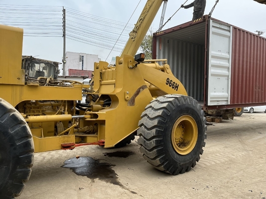 CAT 966H Chargeur à roues Machines de construction d'occasion à quatre roues motrices au mieux