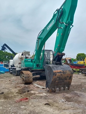 Excavatrice utilisée Kobelco SK210 du Japon Excavatrice hydraulique à rampe Kobelco originale
