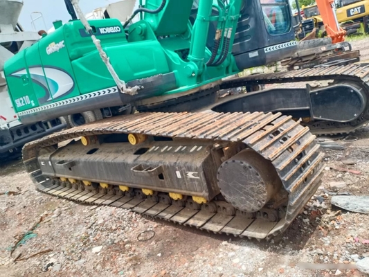 Excavatrice utilisée Kobelco SK210 du Japon Excavatrice hydraulique à rampe Kobelco originale