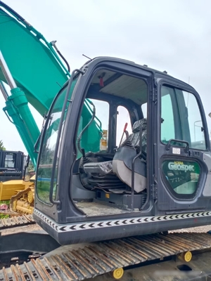 Excavatrice utilisée Kobelco SK210 du Japon Excavatrice hydraulique à rampe Kobelco originale