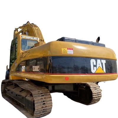 Poids de la machine 3000 kg Excavateur à rouleaux CAT 330 d'occasion avec autre soupape hydraulique