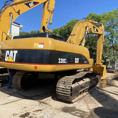 Poids de la machine 3000 kg Excavateur à rouleaux CAT 330 d'occasion avec autre soupape hydraulique