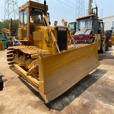 Bulldozers CAT D6D usagés de 3,3 m3 pour une efficacité et une productivité maximales