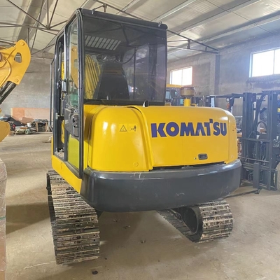 Faible nombre d'heures de travail Utilisé Komatsu PC56 Mini Petite excavatrice pour l'efficacité de la construction