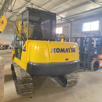 Faible nombre d'heures de travail Utilisé Komatsu PC56 Mini Petite excavatrice pour l'efficacité de la construction