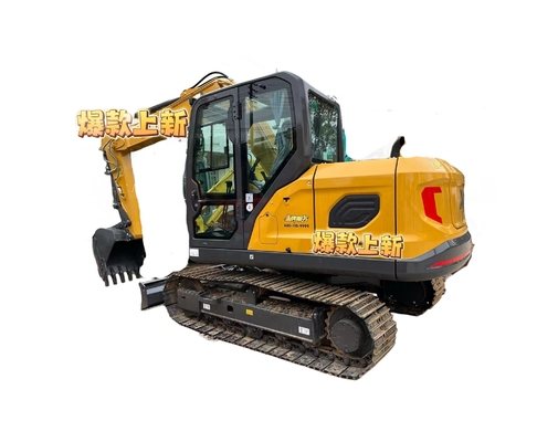 Machine à ramper XE75GA d'occasion avec pompe hydraulique Liyuan en bon état