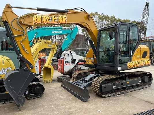 Machine à ramper XE75GA d'occasion avec pompe hydraulique Liyuan en bon état
