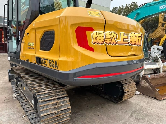 Machine à ramper XE75GA d'occasion avec pompe hydraulique Liyuan en bon état