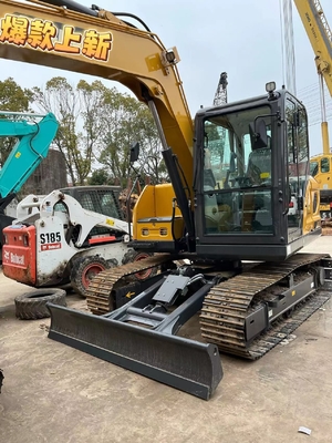 Machine à ramper XE75GA d'occasion avec pompe hydraulique Liyuan en bon état