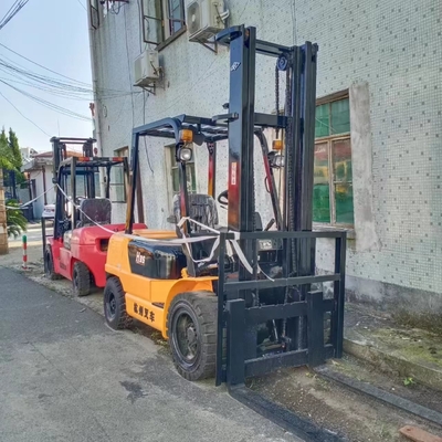En bon état HANGCHA H35 3,5 tonnes camion de levage de palettes diesel avec une largeur de fourchette de 1100 mm