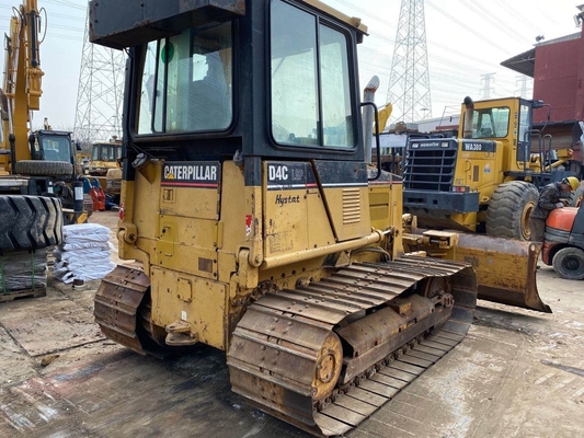 Bulldozers à rouleaux d'occasion de 60 kW CAT D4C pour projets de construction en bon état