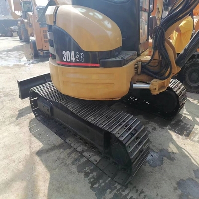 Excavateur à roues lourdes de 178 kW Caterpillar 304SR Utilisé équipement hydraulique à piste au Japon