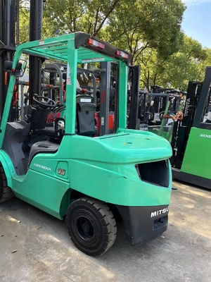 Container machine utilisée Mitsubishi FD35 3.5TON chariot élévateur diesel pour le levage de palettes à domicile