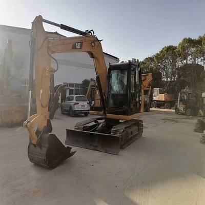 Temps de travail réduit Excavatrice de chenille utilisée CAT 307E2 avec soupape hydraulique TOSHIBA