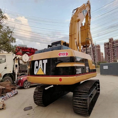 Excellentes conditions de travail Utilisé CAT 320bl Excavateur à rampe 95kw 20 tonnes Poids de fonctionnement