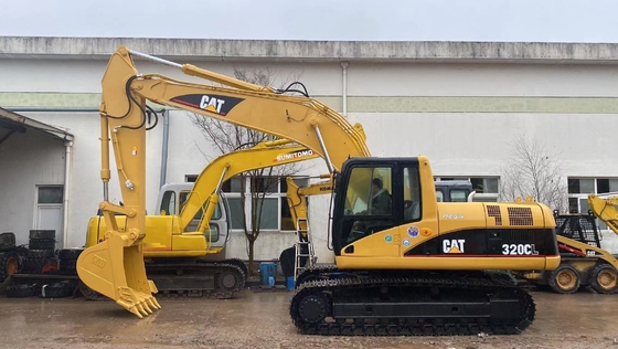 Excavateur CAT 320CL fabriqué au Japon Excavateur hydraulique de bonne performance utilisé à Shanghai