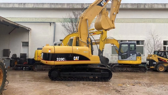 Excavateur CAT 320CL fabriqué au Japon Excavateur hydraulique de bonne performance utilisé à Shanghai