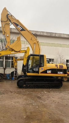 Excavateur CAT 320CL fabriqué au Japon Excavateur hydraulique de bonne performance utilisé à Shanghai