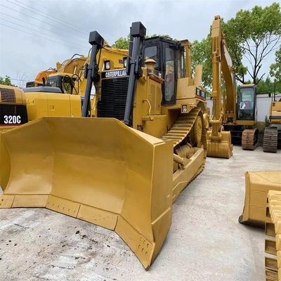6m3 Capacité de sommeil Moteur original de chatte de seconde main Cat D7H Bulldozer de chenille d'occasion