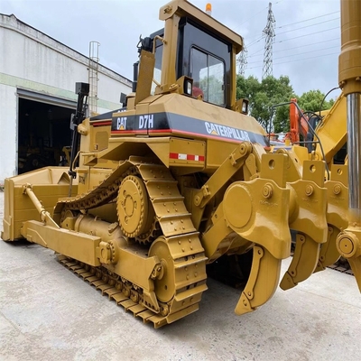 6m3 Capacité de sommeil Moteur original de chatte de seconde main Cat D7H Bulldozer de chenille d'occasion
