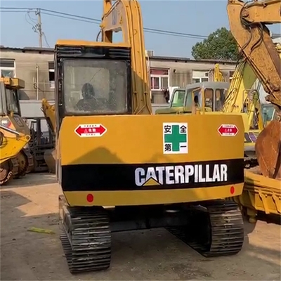 40kw Mini Excavateur Caterpillar d'occasion Excavateur E70B en couleur originale