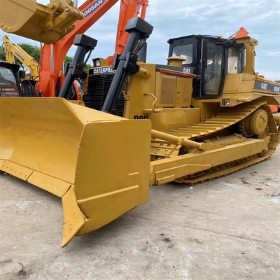 Cat D9N Bulldozer CAT d'occasion avec moteur original Cat et bulldozer hydraulique à rampe