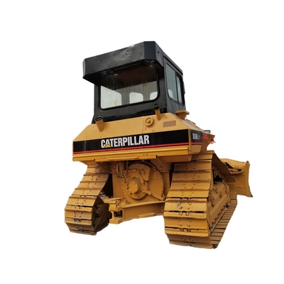 Bulldozers hydrauliques à rampe CAT D5M Couleur originale Bulldozers utilisés pour la construction