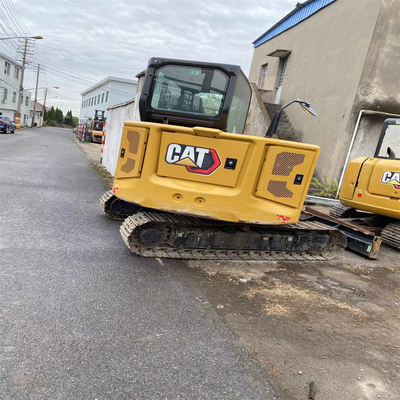 Excavatrice hydraulique à rampe Cat 306 à faible temps de travail et capacité de seau de 0,22 m3