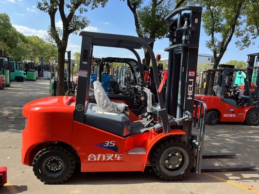 3500 kg héli 35 3,5 tonnes chariot élévateur usé en bon état pour les petites entreprises