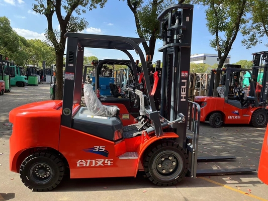 3500 kg héli 35 3,5 tonnes chariot élévateur usé en bon état pour les petites entreprises
