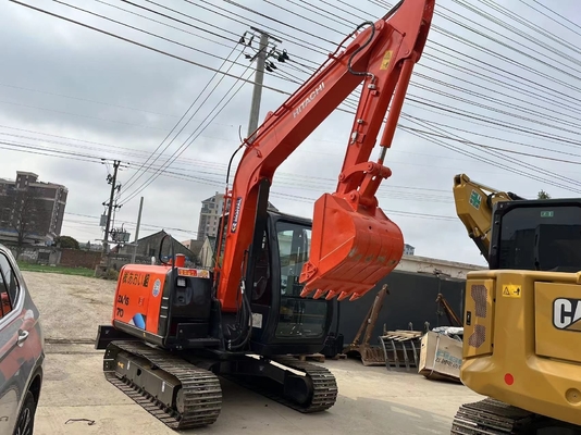 Excavateur d'occasion Hitachi ZX70 en bon état avec cylindre hydraulique Liyuan