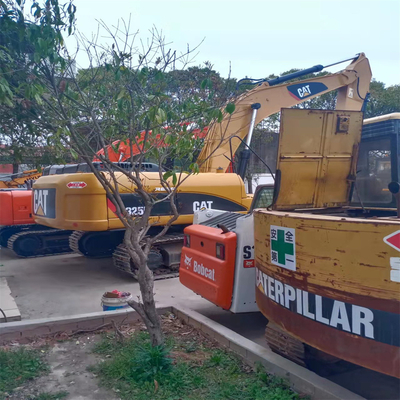 Excavateur d'occasion japonais CAT 325d Excavateur à rouleaux d'occasion avec une capacité de seau de 1,1 m3