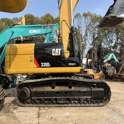Temps de travail réduit Excavateur CAT 330d2 avec 156 kW de puissance et cylindre hydraulique TOSHIBA