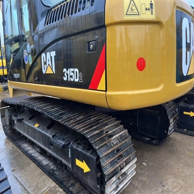 15 tonnes de poids de fonctionnement Excavateur Caterpillar 315D2 d'occasion avec pièces originales japonaises