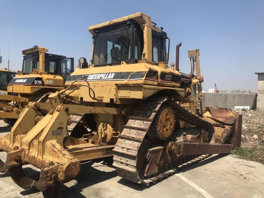 Mini-dozer japonais d'occasion CAT D6R avec de courtes heures de travail et d'excellentes conditions de travail