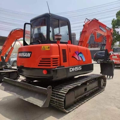 Doosan DH55 Mini Excavator Excavator en bon état utilisé coréen DH55 à un prix abordable