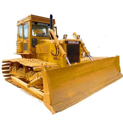 Bulldozer d'occasion Cat D6D avec grand système hydraulique et moteur Weichai