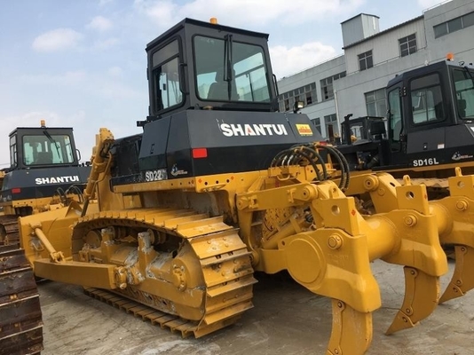 Grand bulldozer hydraulique SD22 utilisé pour pousser la montagne en bon état