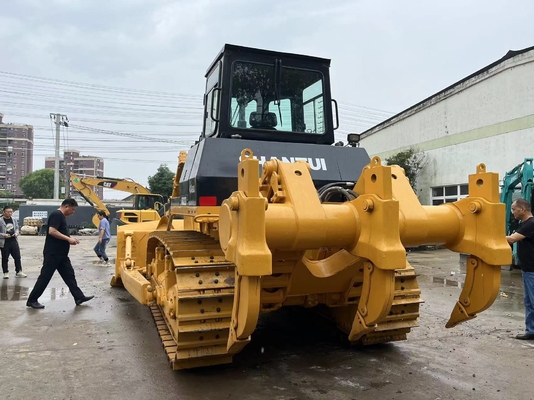 Shantui SD22 Petit bulldozer utilisé 220 Bulldozer à terre sèche avec cylindre hydraulique