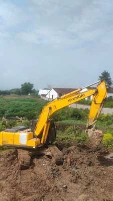 Meilleure option Hyundai 225-7 Excavatrice hydraulique automatique utilisée de bonne performance