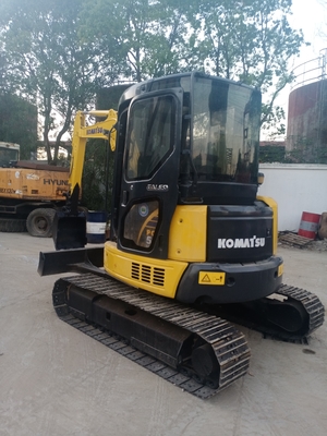 Meilleure excavatrice à chenille de 5 tonnes Komatsu PC55 avec 0 à 2000 heures de travail et pompe hydraulique