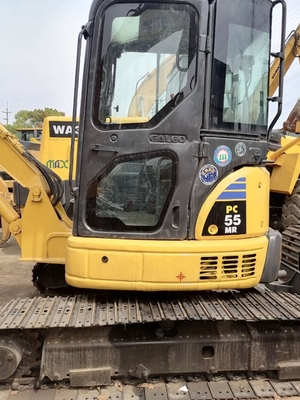 Meilleure excavatrice à chenille de 5 tonnes Komatsu PC55 avec 0 à 2000 heures de travail et pompe hydraulique