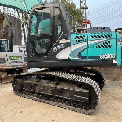 Kobelco SK200-8 de seconde main Excavatrice de 20 tonnes Machines à ramper pour la construction utilisées au Japon