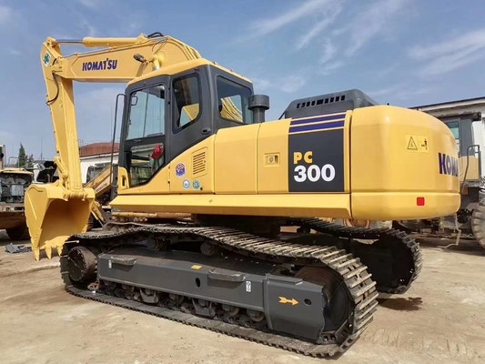 Moteur d'excavatrice Komatsu PC300 d'occasion et en bon état avec peu de temps de travail