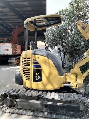 Mini-excavatrice à cylindre hydraulique utilisée PC35 3,5 tonnes