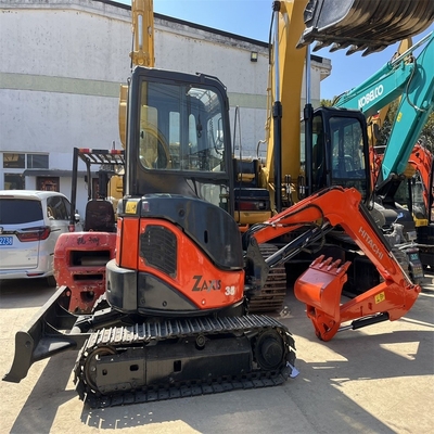Excavateur Hitachi ZX35 d'occasion avec pompe hydraulique originale