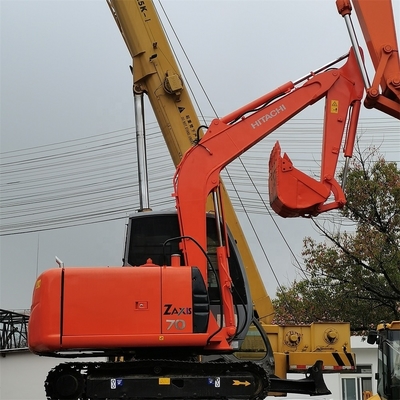 Excavateur à rampe HITACHI ZX70 avec machine de construction en excellent état
